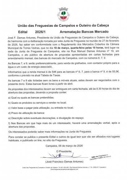Edital 1/2026