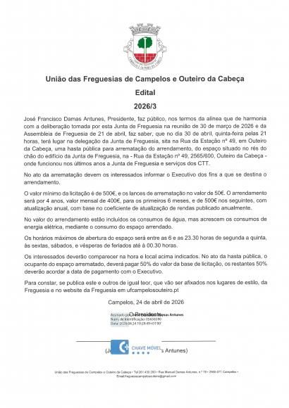 Edital 2026/3