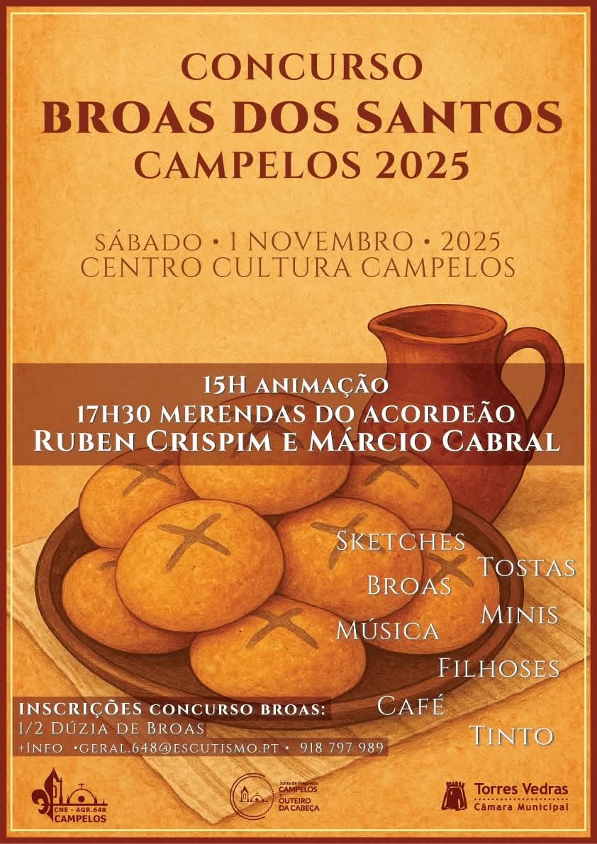 Concurso Broas dos Santos- Centro Cultural de Campelos