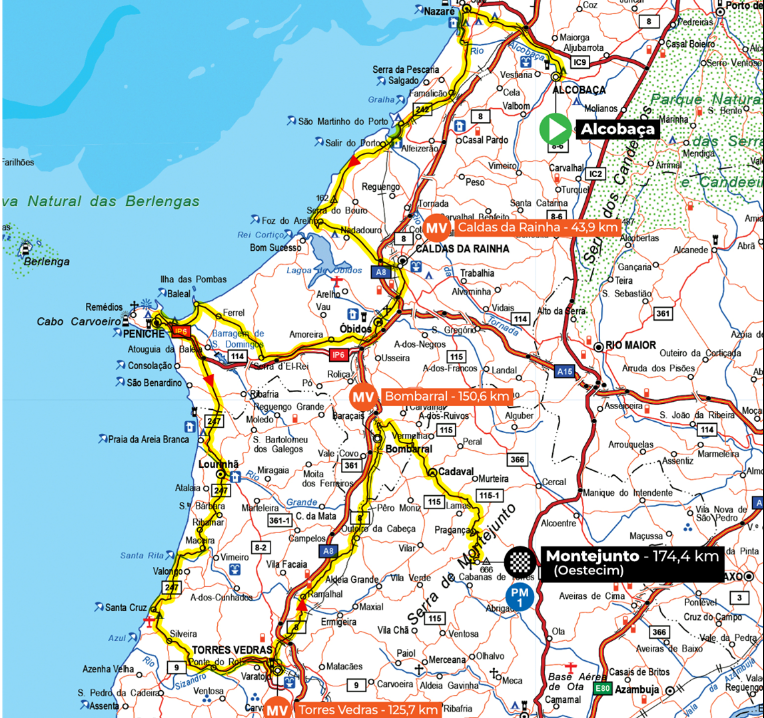 Volta a Portugal - passagem pela freguesia