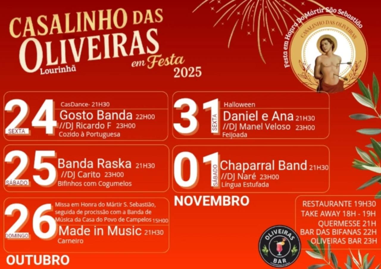Festa em honra do Mártir São Sebastião - Casalinho das Oliveiras